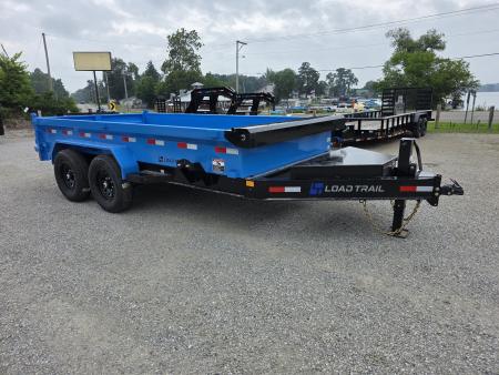 New 2026 Load Trail 83 X 14 DUMP TRAILER 14,000 GVWR 83X14 7X14 Dump Trailer
