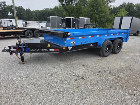 New 2026 Load Trail 83 X 14 DUMP TRAILER 14,000 GVWR 83X14 7X14 Dump Trailer