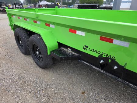 New 2026 Load Trail 83 X 14 DUMP TRAILER 14,000 GVWR 83X14 7X14 Dump Trailer