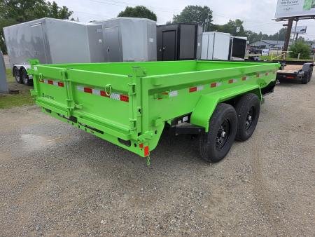 New 2026 Load Trail 83 X 14 DUMP TRAILER 14,000 GVWR 83X14 7X14 Dump Trailer