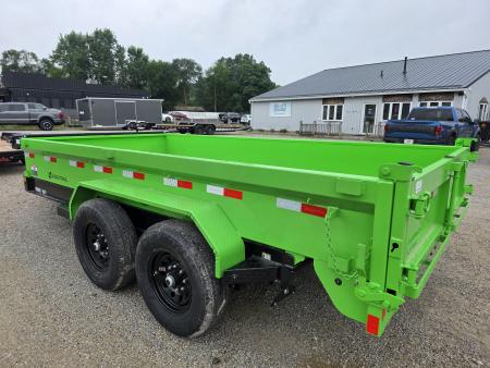 New 2026 Load Trail 83 X 14 DUMP TRAILER 14,000 GVWR 83X14 7X14 Dump Trailer