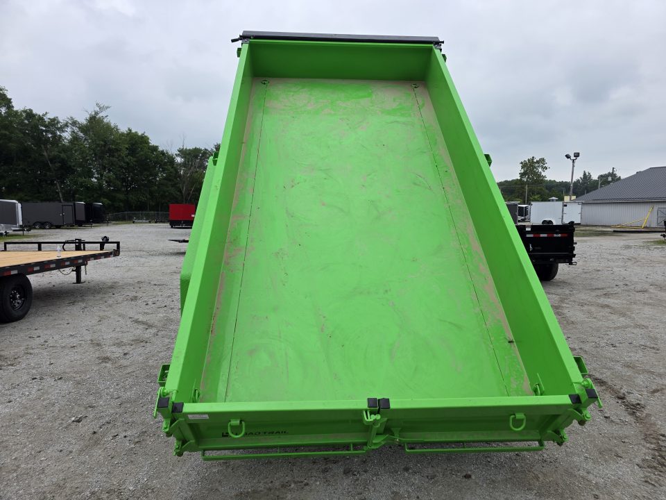 New 2026 Load Trail 83 X 14 DUMP TRAILER 14,000 GVWR 83X14 7X14 Dump Trailer