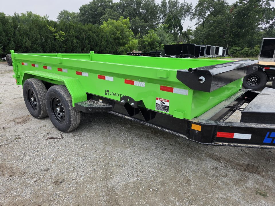New 2026 Load Trail 83 X 14 DUMP TRAILER 14,000 GVWR 83X14 7X14 Dump Trailer
