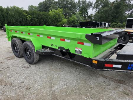 New 2026 Load Trail 83 X 14 DUMP TRAILER 14,000 GVWR 83X14 7X14 Dump Trailer