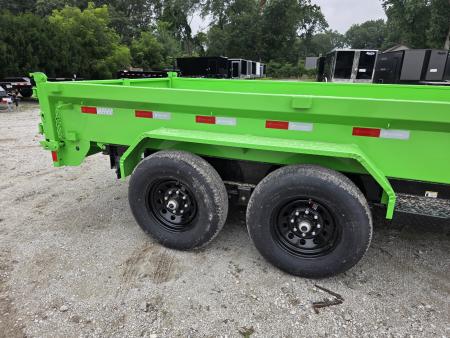 New 2026 Load Trail 83 X 14 DUMP TRAILER 14,000 GVWR 83X14 7X14 Dump Trailer