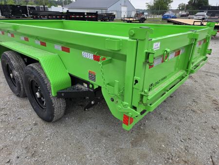 New 2026 Load Trail 83 X 14 DUMP TRAILER 14,000 GVWR 83X14 7X14 Dump Trailer