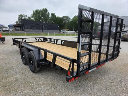 New 2026 Load Trail 83" x 18' Tandem Axle LANDSCAPE 9900 GVWR SXS ATV UTV MOWER GOLF CART Utility Trailer 83X18