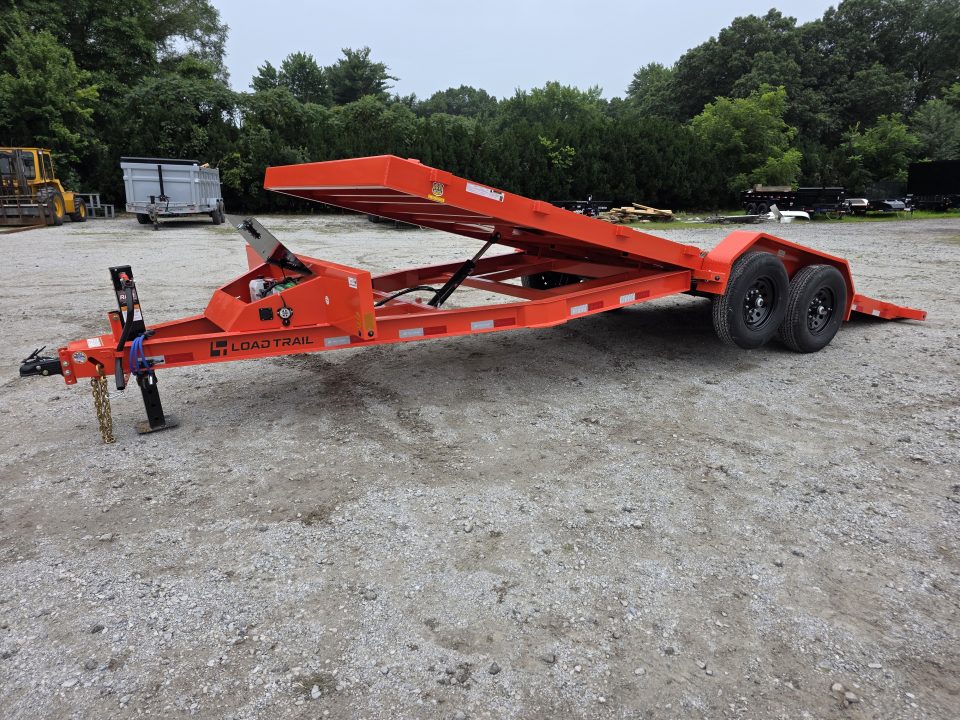 New 2027 Load Trail 83" x 22' 14K GVWR Tandem Axle Rapid Loader Tilt Deck CAR HAULER SXS UTV 83X22 Tilt Trailer