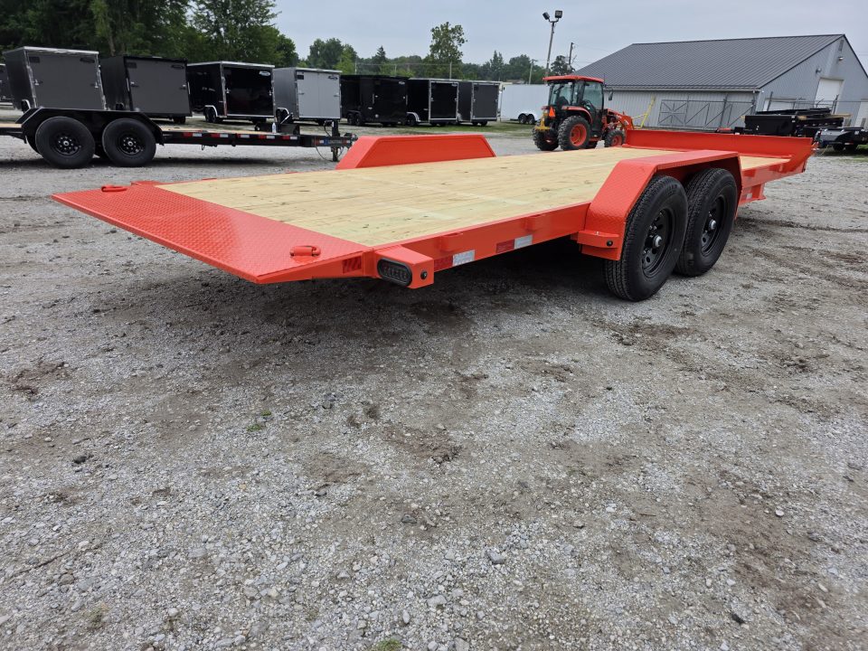 New 2027 Load Trail 83" x 22' 14K GVWR Tandem Axle Rapid Loader Tilt Deck CAR HAULER SXS UTV 83X22 Tilt Trailer