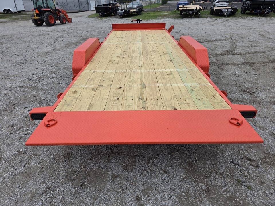 New 2027 Load Trail 83" x 22' 14K GVWR Tandem Axle Rapid Loader Tilt Deck CAR HAULER SXS UTV 83X22 Tilt Trailer