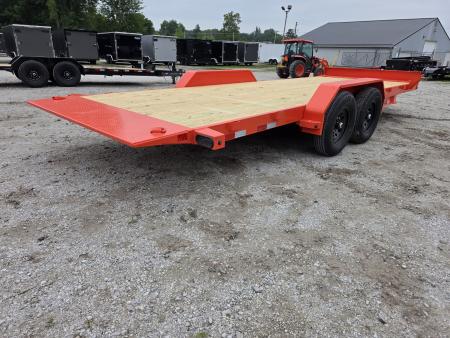 New 2027 Load Trail 83" x 22' 14K GVWR Tandem Axle Rapid Loader Tilt Deck CAR HAULER SXS UTV 83X22 Tilt Trailer