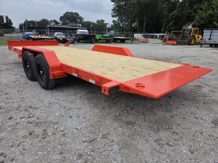 New 2027 Load Trail 83" x 22' 14K GVWR Tandem Axle Rapid Loader Tilt Deck CAR HAULER SXS UTV 83X22 Tilt Trailer