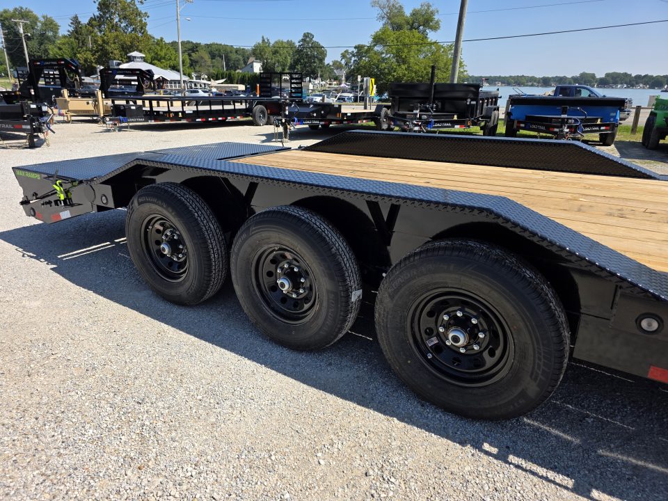 New 2027 Load Trail 102" x 24' MAX RAMPS Triple Axle Carhauler EQUIPMENT TRAILER 21K GVWR Car Hauler 102X24