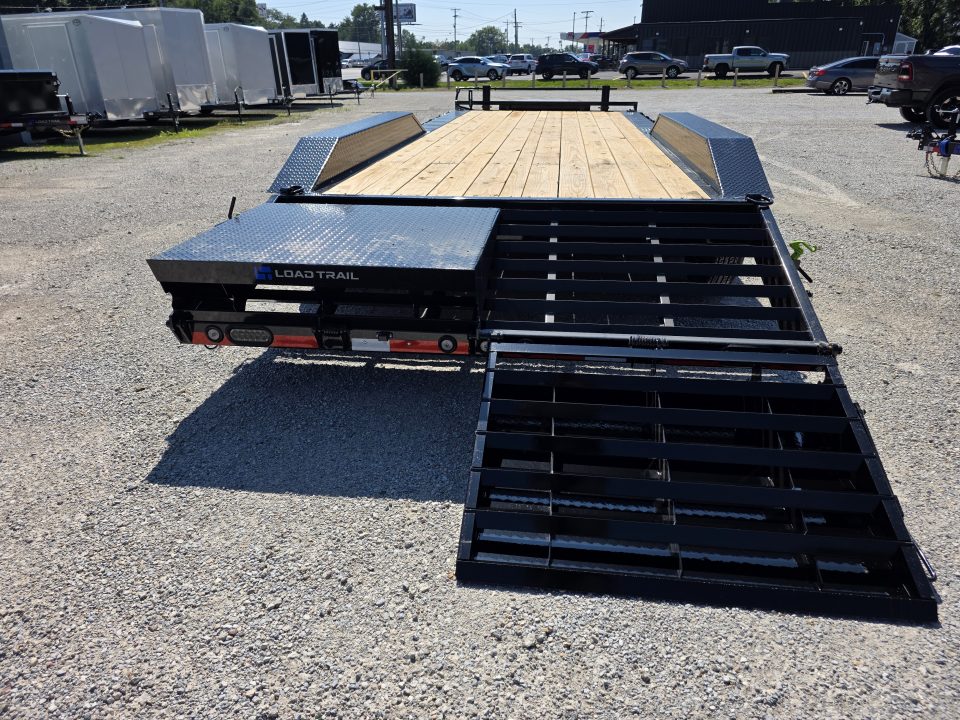 New 2027 Load Trail 102" x 24' MAX RAMPS Triple Axle Carhauler EQUIPMENT TRAILER 21K GVWR Car Hauler 102X24