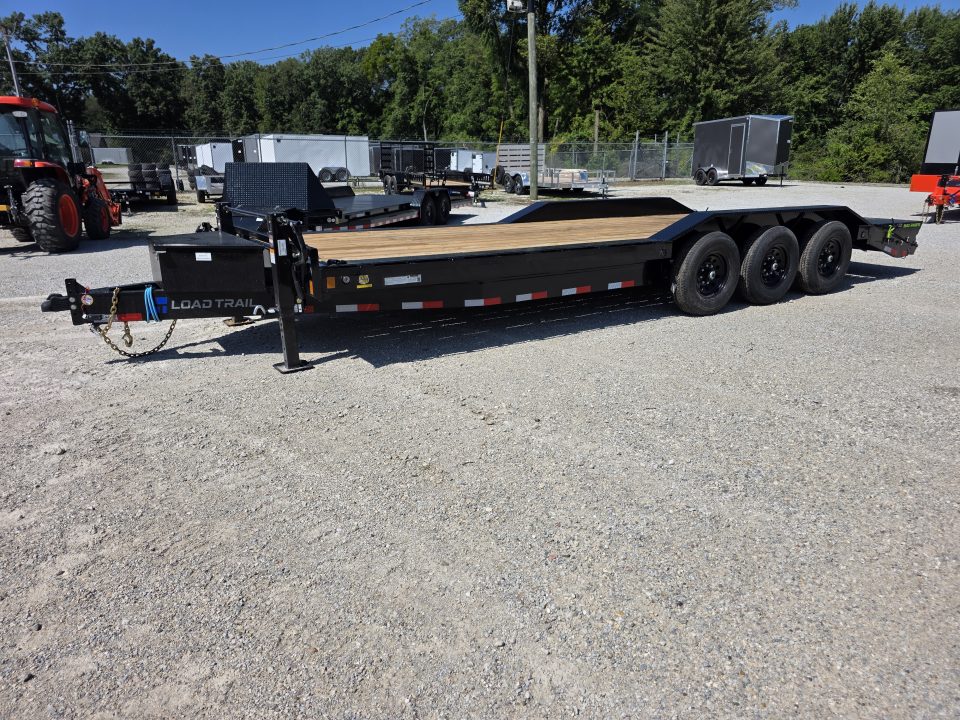 New 2027 Load Trail 102" x 24' MAX RAMPS Triple Axle Carhauler EQUIPMENT TRAILER 21K GVWR Car Hauler 102X24