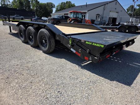 New 2027 Load Trail 102" x 24' MAX RAMPS Triple Axle Carhauler EQUIPMENT TRAILER 21K GVWR Car Hauler 102X24