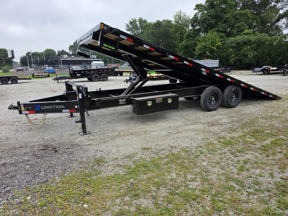 New 2026 Load Trail 102X24 FULL POWER TILT DECK 14K DECKOVER Tilt Trailer 102 X 24