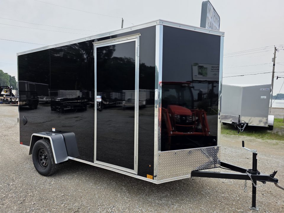 New 2027 Cross Trailers 6X12 6'6 RAMP DOOR SCREWLESS 6 X 12 Cargo / Enclosed Trailer