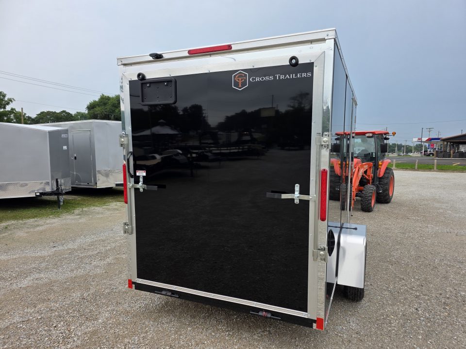 New 2027 Cross Trailers 6X12 6'6 RAMP DOOR SCREWLESS 6 X 12 Cargo / Enclosed Trailer