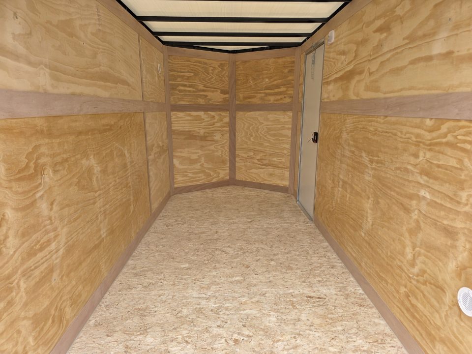 New 2027 Cross Trailers 6X12 6'6 RAMP DOOR SCREWLESS 6 X 12 Cargo / Enclosed Trailer