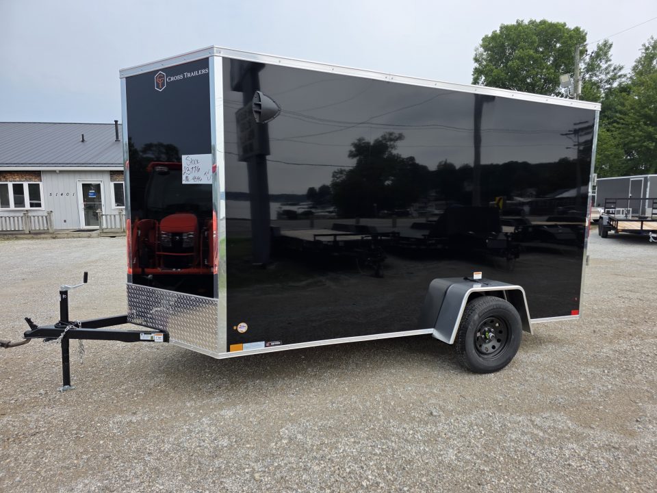 New 2027 Cross Trailers 6X12 6'6 RAMP DOOR SCREWLESS 6 X 12 Cargo / Enclosed Trailer