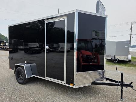 New 2027 Cross Trailers 6X12 6'6 RAMP DOOR SCREWLESS 6 X 12 Cargo / Enclosed Trailer