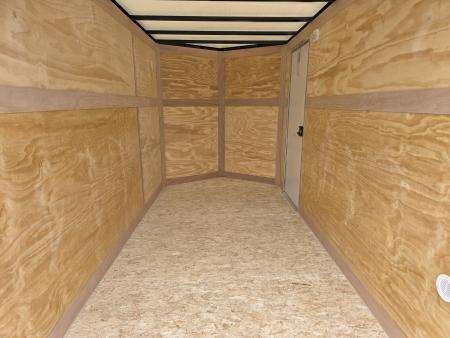 New 2027 Cross Trailers 6X12 6'6 RAMP DOOR SCREWLESS 6 X 12 Cargo / Enclosed Trailer