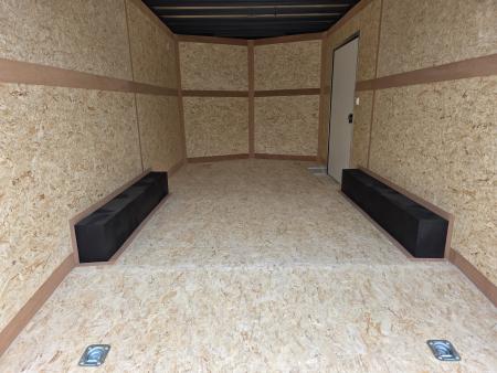 New 2026 Cross Trailers 8.5X16 UTV SXS SCREWLESS 030 BLACKOUT TRIM GOLF CART 8.5 X 16 Cargo / Enclosed Trailer