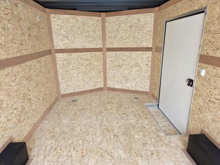 New 2026 Cross Trailers 8.5X16 UTV SXS SCREWLESS 030 BLACKOUT TRIM GOLF CART 8.5 X 16 Cargo / Enclosed Trailer