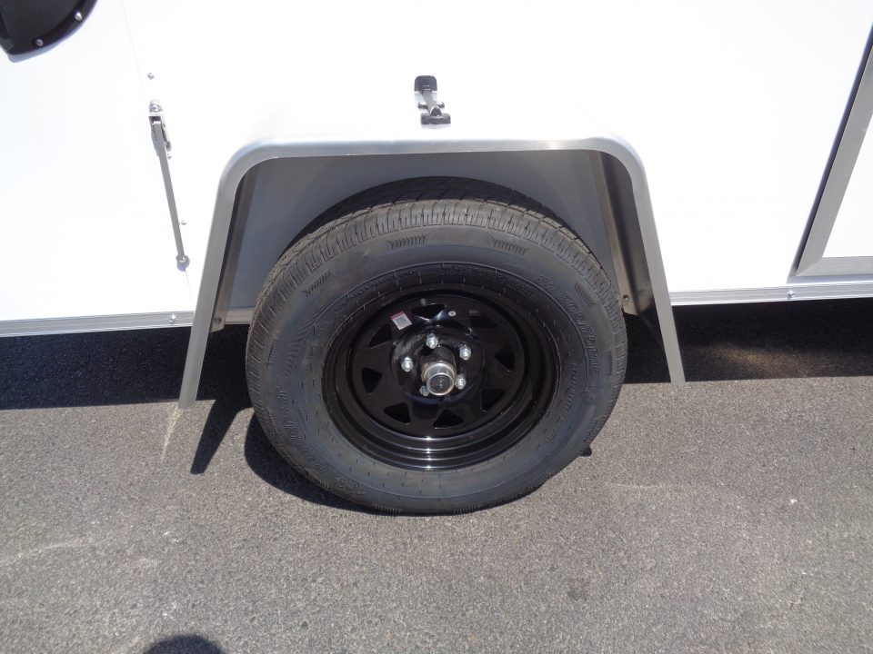 New 2027 Pace American 6x10 * Out Back DLX * V-Nose Single Axle Cargo Trailer w/ Double Rear Doors