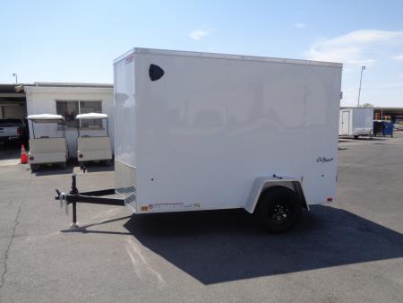 New 2027 Pace American 6x10 * Out Back DLX * V-Nose Single Axle Cargo Trailer w/ Double Rear Doors