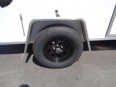 New 2027 Pace American 6x10 * Out Back DLX * V-Nose Single Axle Cargo Trailer w/ Double Rear Doors