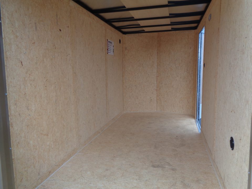 New 2027 Pace American 6x12 * Out Back DLX * V-Nose Single Axle Cargo Trailer w/ Ramp Door