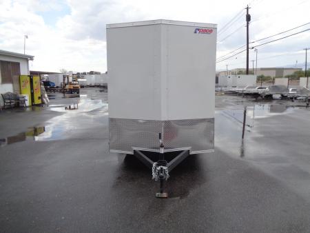 New 2027 Pace American 6x12 * Out Back DLX * V-Nose Single Axle Cargo Trailer w/ Ramp Door
