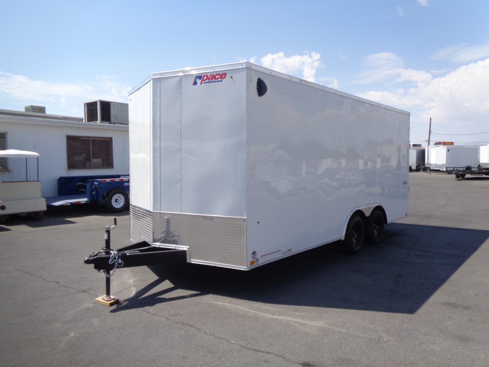 New 2027 Pace American * Out Back DLX * 8.5x18 Tandem Axle 7k Enclosed Car Hauler