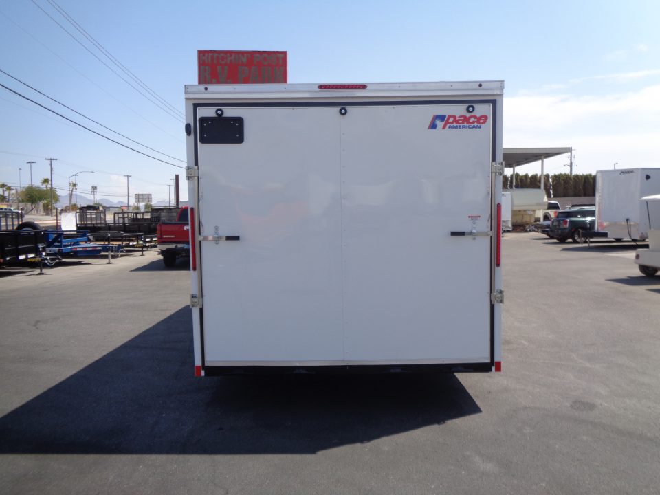 New 2027 Pace American * Out Back DLX * 8.5x18 Tandem Axle 7k Enclosed Car Hauler