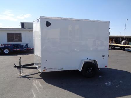 New 2027 Pace American 6x10 * Out Back DLX * V-Nose Single Axle Cargo Trailer w/ Rear Ramp Door