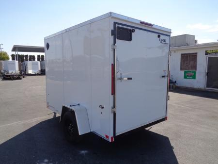 New 2027 Pace American 6x10 * Out Back DLX * V-Nose Single Axle Cargo Trailer w/ Rear Ramp Door