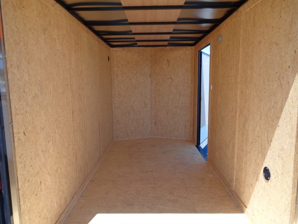 New 2027 Pace American 6x12 * Out Back DLX * V-Nose Single Axle Cargo Trailer w/ Rear Ramp Door