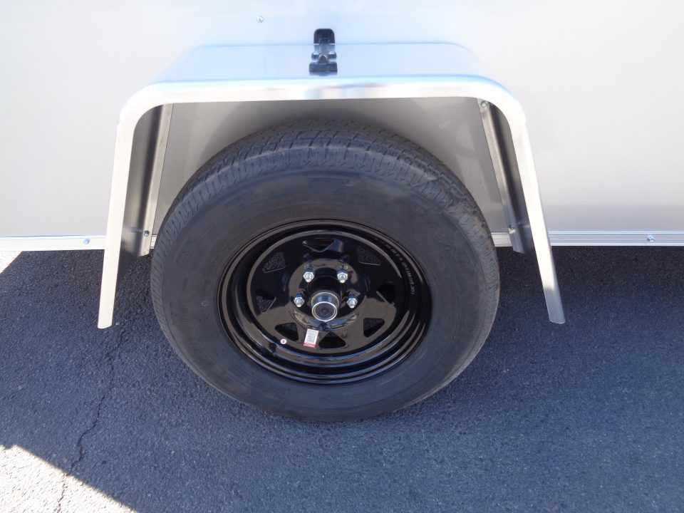 New 2027 Pace American 6x12 * Out Back DLX * V-Nose Single Axle Cargo Trailer w/ Rear Ramp Door