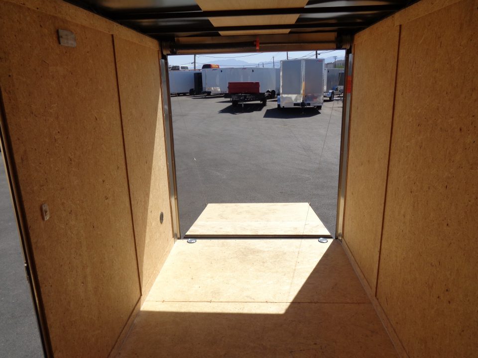 New 2027 Pace American 6x12 * Out Back DLX * V-Nose Single Axle Cargo Trailer w/ Rear Ramp Door