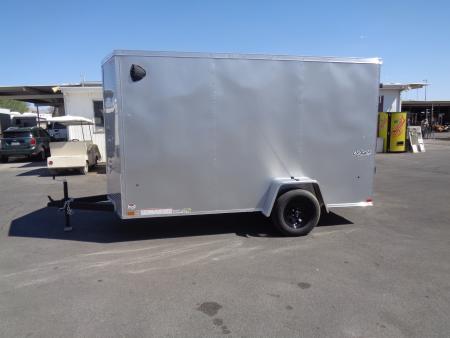 New 2027 Pace American 6x12 * Out Back DLX * V-Nose Single Axle Cargo Trailer w/ Rear Ramp Door