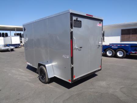 New 2027 Pace American 6x12 * Out Back DLX * V-Nose Single Axle Cargo Trailer w/ Rear Ramp Door