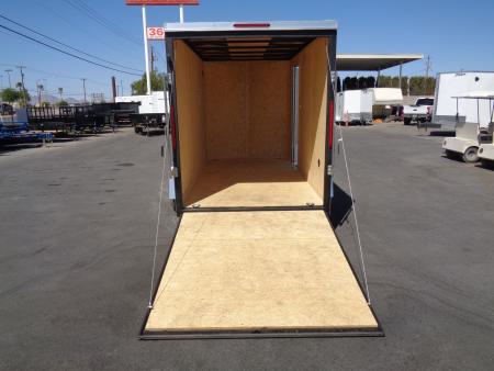 New 2027 Pace American 6x12 * Out Back DLX * V-Nose Single Axle Cargo Trailer w/ Rear Ramp Door