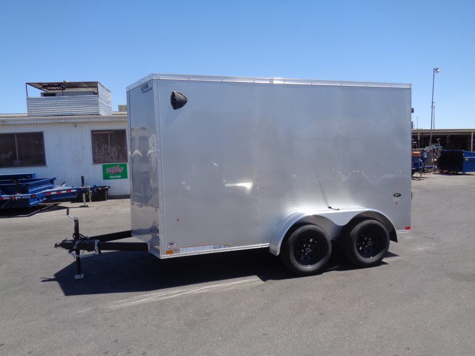New 2027 Pace American - Out Back DLX - 6x12 V-Nose Tandem Axle 7k Cargo Trailer w/ Rear Ramp Door