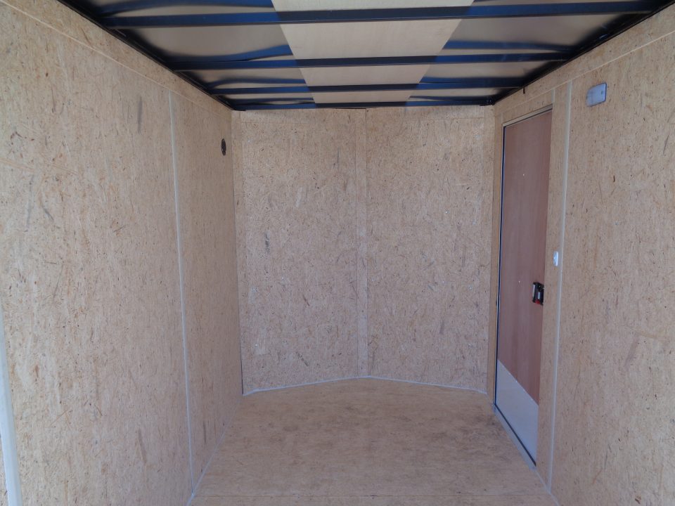 New 2027 Pace American - Out Back DLX - 6x12 V-Nose Tandem Axle 7k Cargo Trailer w/ Rear Ramp Door