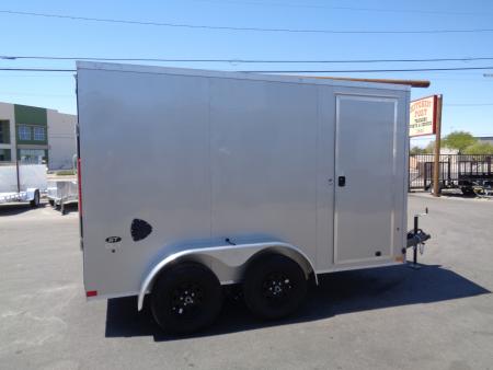 New 2027 Pace American - Out Back DLX - 6x12 V-Nose Tandem Axle 7k Cargo Trailer w/ Rear Ramp Door