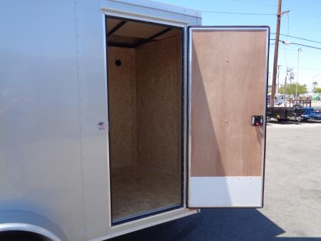 New 2027 Pace American - Out Back DLX - 6x12 V-Nose Tandem Axle 7k Cargo Trailer w/ Rear Ramp Door