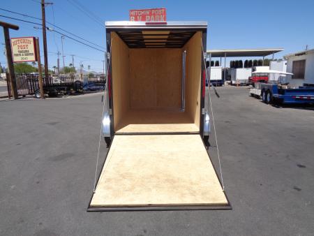 New 2027 Pace American - Out Back DLX - 6x12 V-Nose Tandem Axle 7k Cargo Trailer w/ Rear Ramp Door