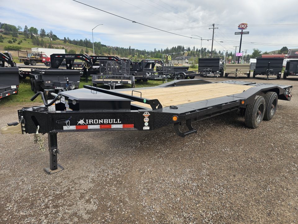 New 2027 Iron Bull 22' 22k Super Single Equipment Trailer